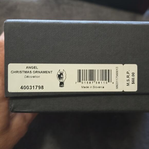 Waterford Crystal 2018 Angel Ornament – NWT Boxed - Picture 8 of 8